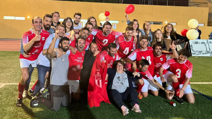 CAMPEÓN TÍTULO FÚTBOL 7, PANORD-RENTACAR FORMENTOR